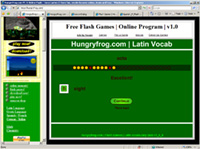 Greek Vocabulary Online Education Software Program | Learn Homeric Greek Vocabulary Online with Flash